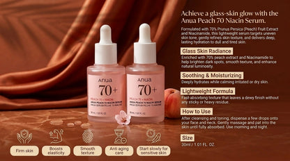 Anua Peach 70 Niacin Serum