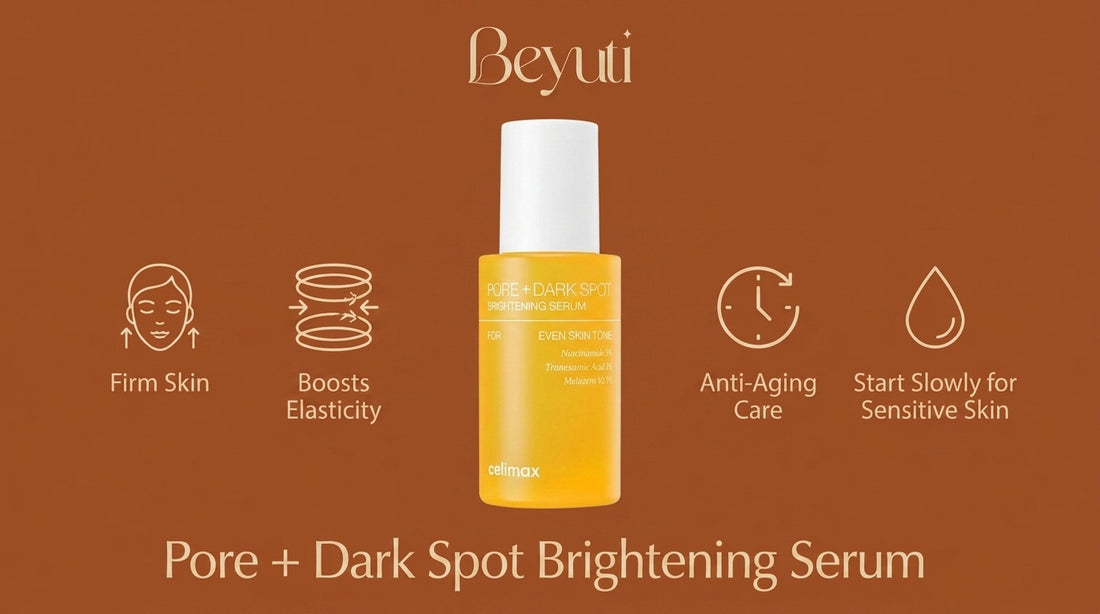 CELIMAX Pore + Dark Spot Brightening Serum (30ml) – Niacinamide &amp; Tranexamic Acid Face Serum