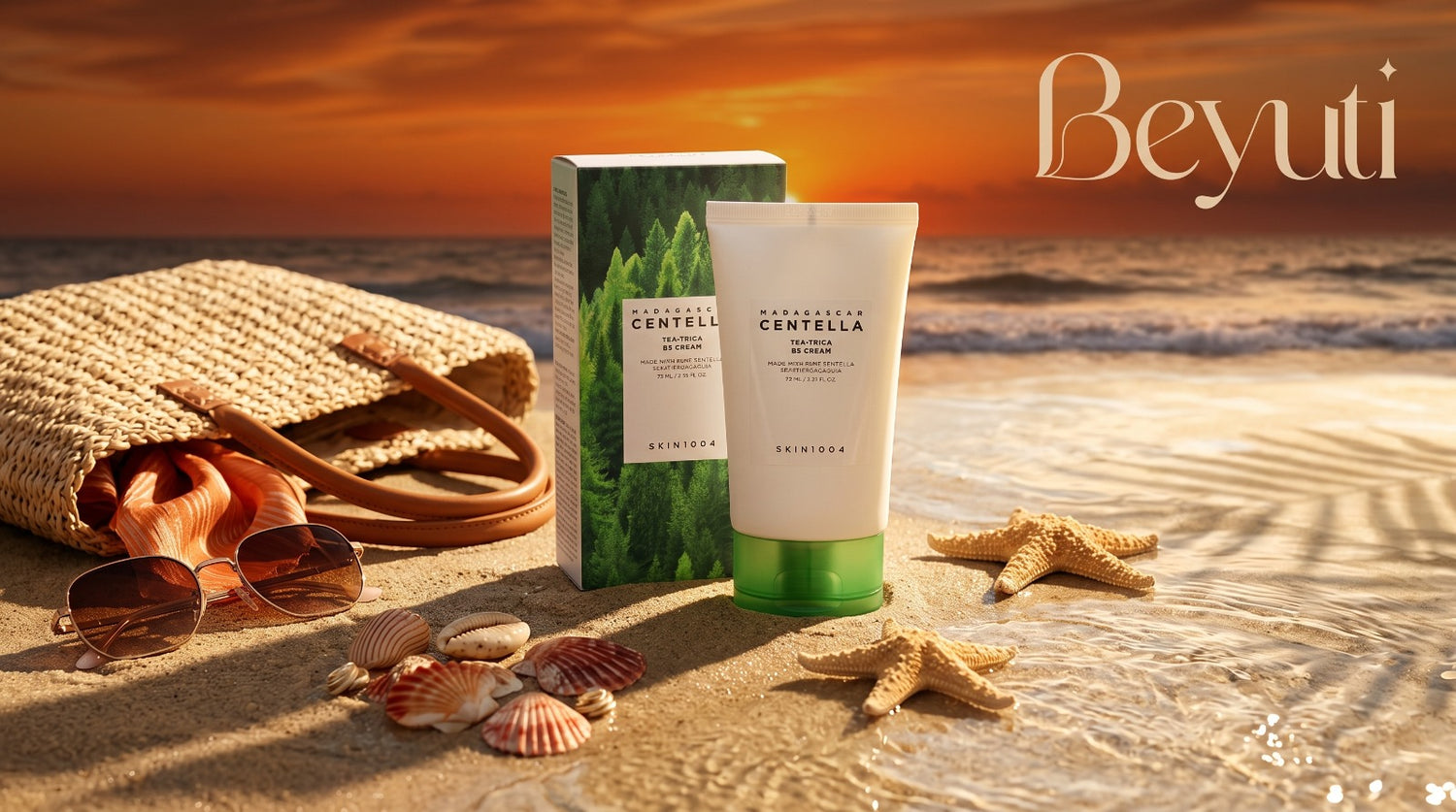 Centella Skin 1004 Madagascar Centella Tea-Trica B5 Cream