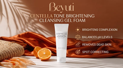 Centella Skin 1004 Madagascar Centella Tone Brightening Cleansing Gel Foam