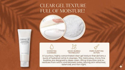 Centella Skin 1004 Madagascar Centella Tone Brightening Cleansing Gel Foam
