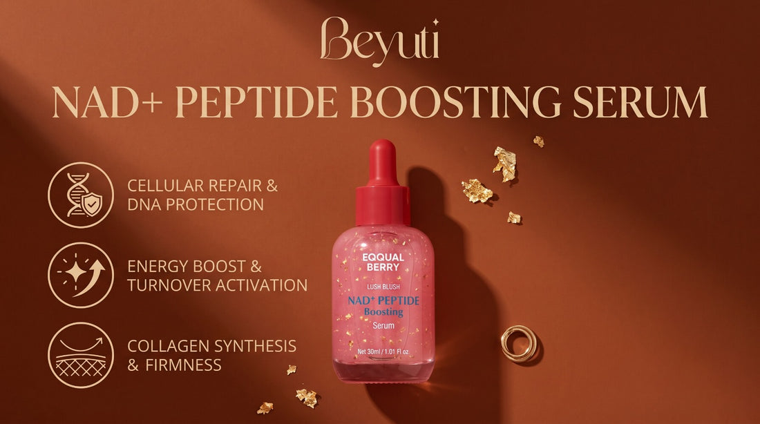 Eqqual Berry Lush Blush NAD+ Peptide Boosting Serum